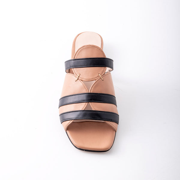 Two-color Sandals