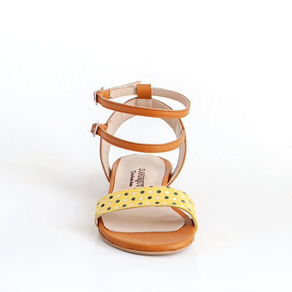 Tabac Sandals with Dots
