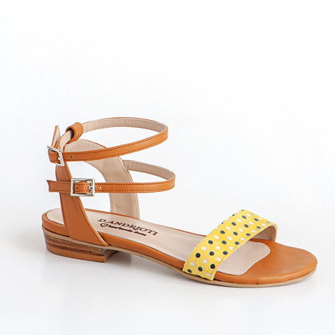 Tabac Sandals with Dots